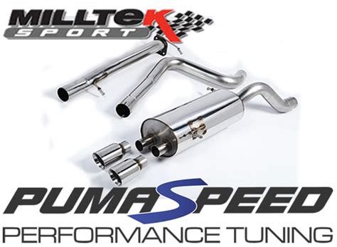 Milltek Fiesta St Cat Back Exhaust Race Version Fiesta St