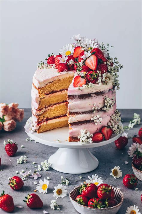 Strawberry Cream Naked Cake Recipe Artofit