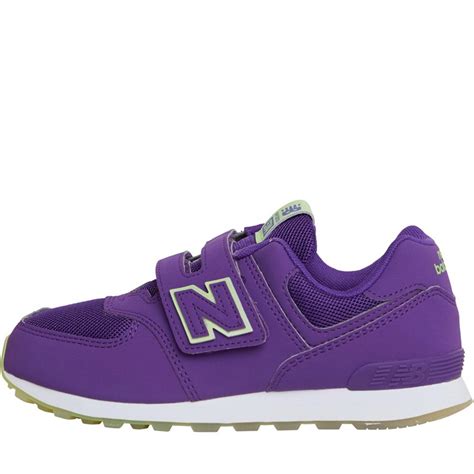 New Balance Baskets Wide Fit 574 Fille Violet