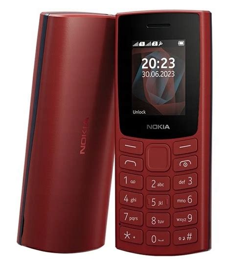 Telefon komórkowy Nokia 105 2023 DualSIM PL czerwony Sklep Opinie