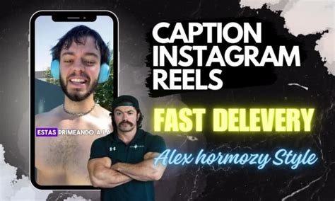 Edit Alex Hormozi Captions Style Instagram Reels By Soyalejorodri Fiverr