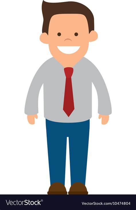 Man In Suit And Tie Clipart