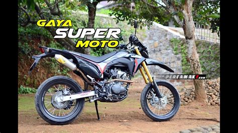 Koleksi Modifikasi Honda Crf L Supermoto Terkini Akmotir