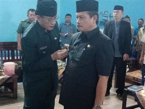 Camat Rancaekek Lantik Pjs Kepala Desa Sangiang Kab Bandung Pewaris