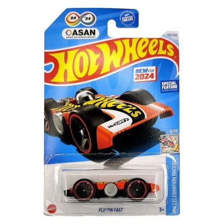 Carro Hot Wheels Hw Celebration Racers Flippin Fast Atacado Collections