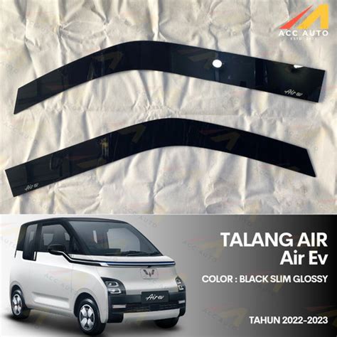 Jual Talang Air Wuling Air Ev Side Visor Talang Hujan Kota Medan