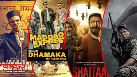 Shaitaan Vs Yodha Box Office Collection Veer Savarkar Vs Madgoan