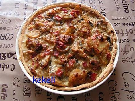 Recette De Tarte Rustique Fa On Raclette Par Kekeli