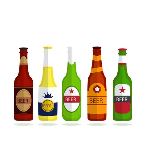 Beer Bottle Heineken Beer Bottle Alcoholic Beverage Vector Beer