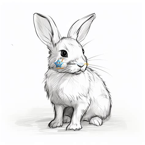 Dessin lapin facile : Lapin dessin facile à faire