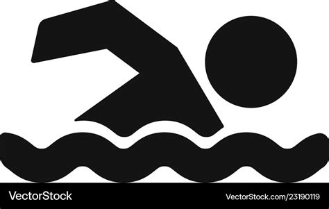 Swimming icon Royalty Free Vector Image - VectorStock