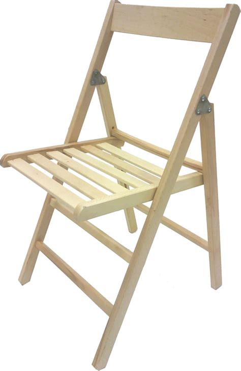 Chaise Pliante Gain De Place En Bois De H Tre Pour Cuisine Camping En