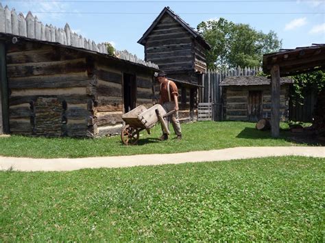 Prickett's Fort State Park in Viola