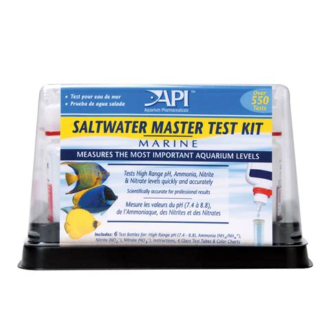 Api Saltwater Master Test Kit Test Kits Aquarium Supplies