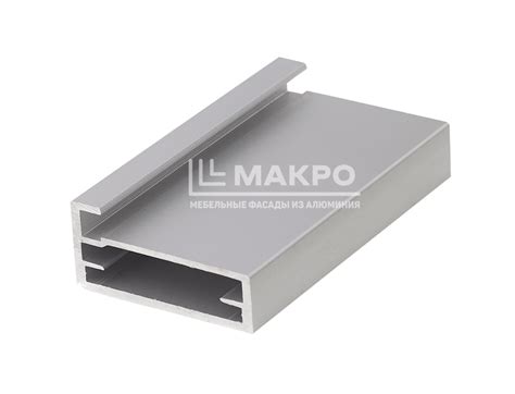 Профиль №4 schuco Серебро матовое - Makro