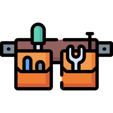 Tool Belt Free Construction And Tools Icons