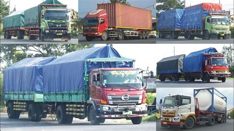 Truk Gandeng Panjang Truck Kontainer Truk Tangki Trailer Iso Tank Hino