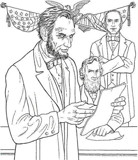 Abraham Lincoln Coloring Pages - Best Coloring Pages For Kids