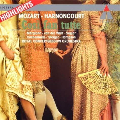 Mozart Così fan tutte highlights IMPORT Amazon co uk CDs Vinyl