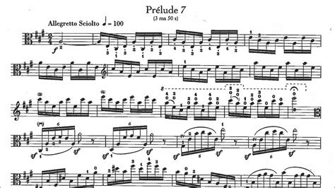 Casimir Ney 24 Preludes For Viola No 7 In A Major YouTube