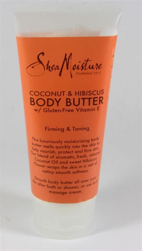 Shea Moisture Coconut And Hibiscus Body Butter Beauty In The Geek