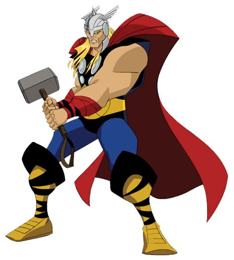 'Unleash the Power of Asgard with Thor Cartoon Clipart - Perfect for ...