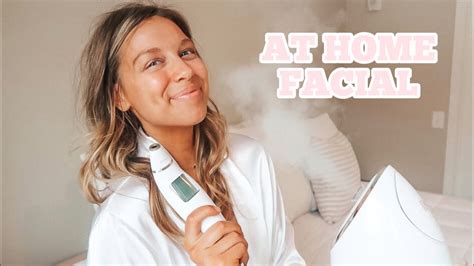 How I Do An At Home Facial My Pamper Routine Youtube