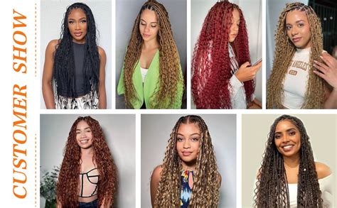 Yacurcur Human Hair For Braiding Deep Wave Human Braiding Hair For Boho