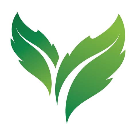 Leaf Green Logo And Symbol Vector Vector Art At Vecteezy