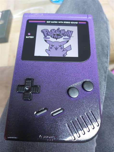 (Before and After) My first Gameboy Color mod : r/Gameboy