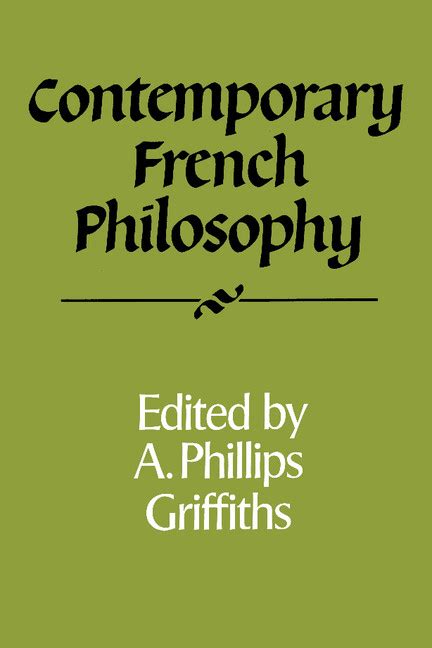 Contemporary French Philosophy