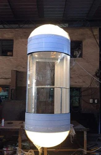 Glass Passenger Elevator With Machine Room Maximum Speed M Sec At