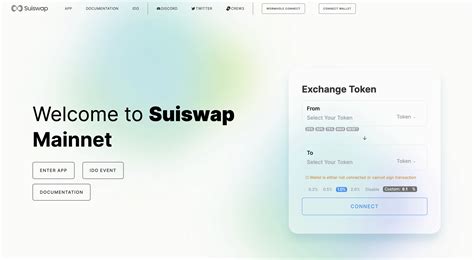 Suiswap Token Swap Platform For Sui Blockchain