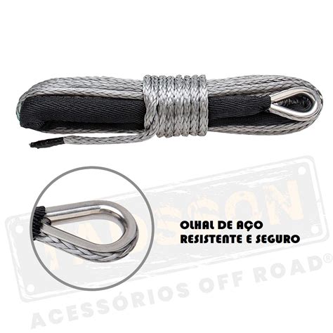 Corda Sint Tica De Kevlar Mm X Mts Para Guincho Lb