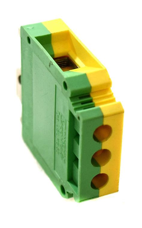 DIN Rail Terminal Blocks USLKG35 15 2Mm FEEDTHRU GRND Walmart