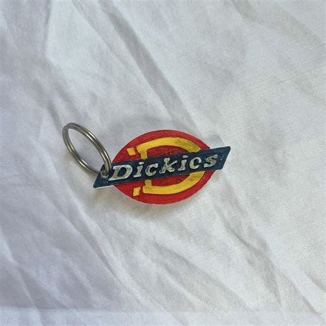 Dickies Keychain 3d printed and hand painted... - Depop