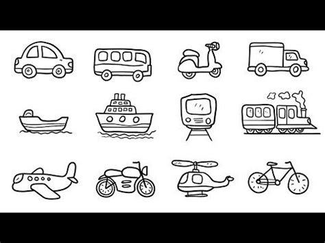 How To Draw Vehicles Drawing Step By Step Drawing Art Tutorial Easy