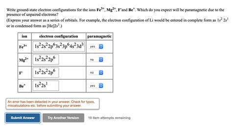 How To Write Ground State Electron