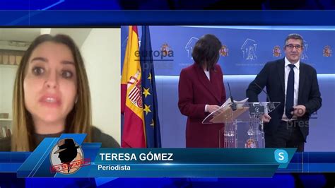 Teresa G Mez El Psoe Necesita A Podemos Para Tramitar La Reforma De La