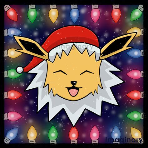 Jolteon xmas fanart by imaginarycj on DeviantArt