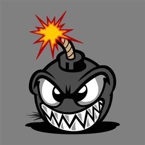 cartoon hand bomb 8860610 Vector Art at Vecteezy