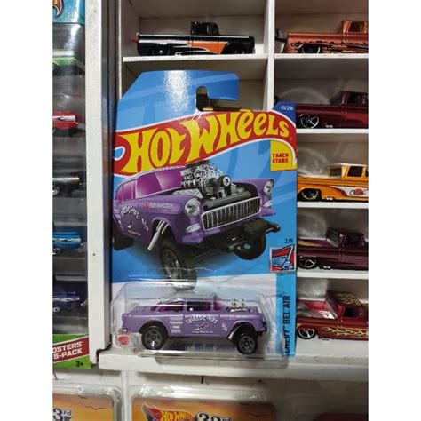 55 Chevy Bel Air Gasser Hot Wheels 2022 Shopee Brasil