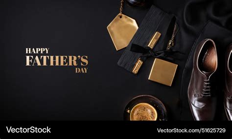 Elegant Background Happy Fathers Day Royalty Free Vector Vectorstock