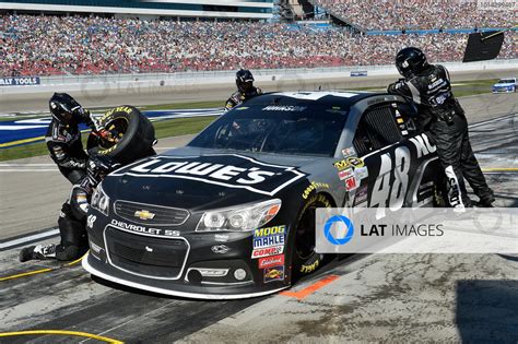 March Las Vegas Nevada Usa Jimmie Johnson Pit Stop