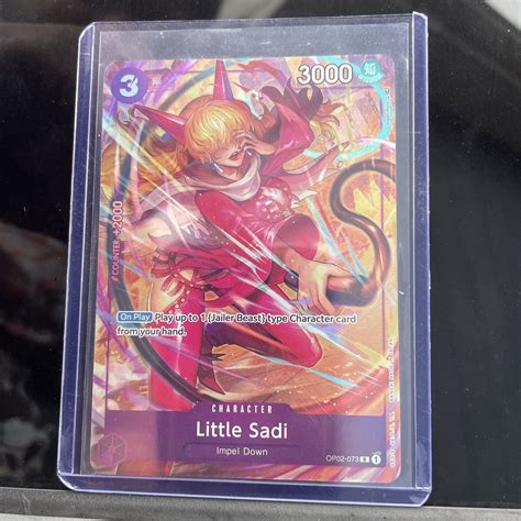 Little Sadi Alternate Art One Piece TCG English Paramount War: OP02-073