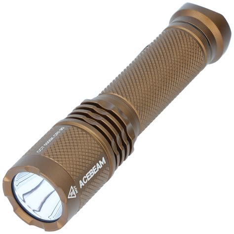 Acebeam Tac Aa Led Zaklamp Met Maximaal Lumen K Bruin