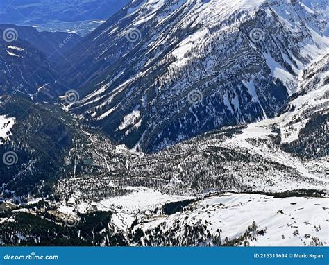 View Of The Lakes In The Lizerne Valley Le Liapey From The Glacier Du