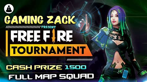 Support Esport Free Fire Full Map Squad Tournament Qualifying Day