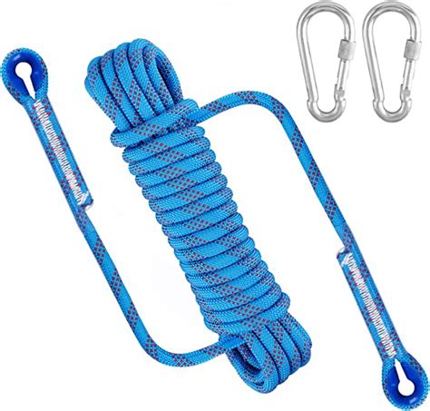 Corde Escalade 10m Corde d escalade 8mm de diamètre Cordes d évasion