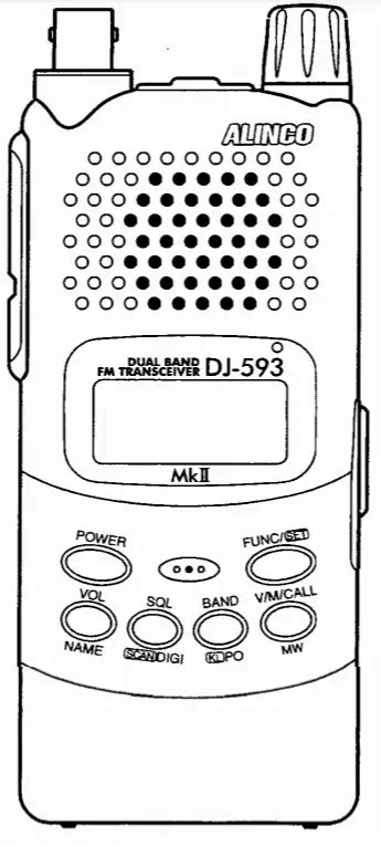 Alinco Dj T Mkii Dual Band Fm Transceiver User Manual